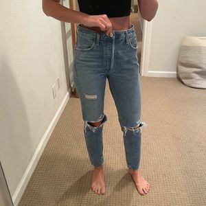 AGOLDE Jamie High Rise Classic in Spectator